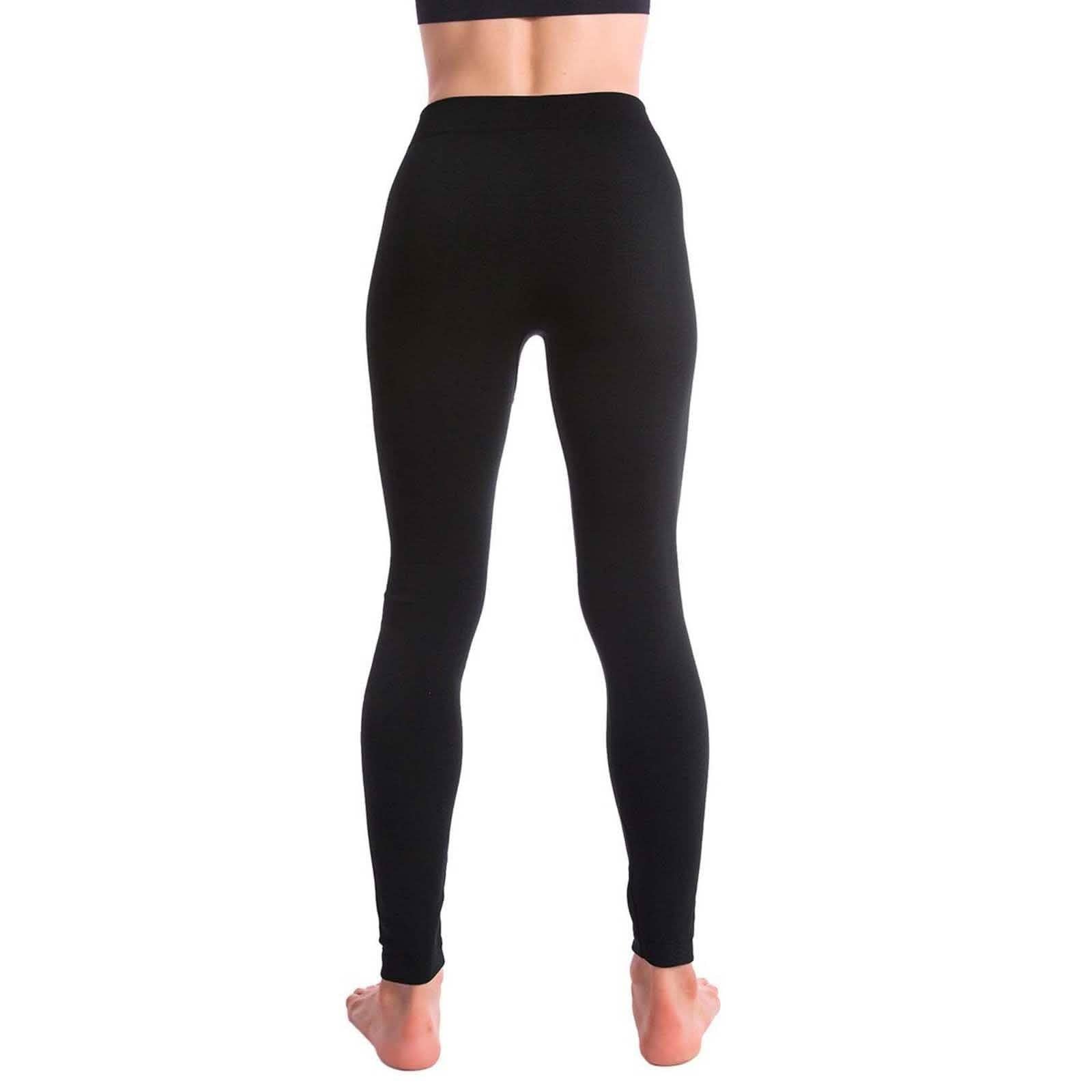 5-Pack: Women's Premium Fleece-Lined Leggings - FreshFinds