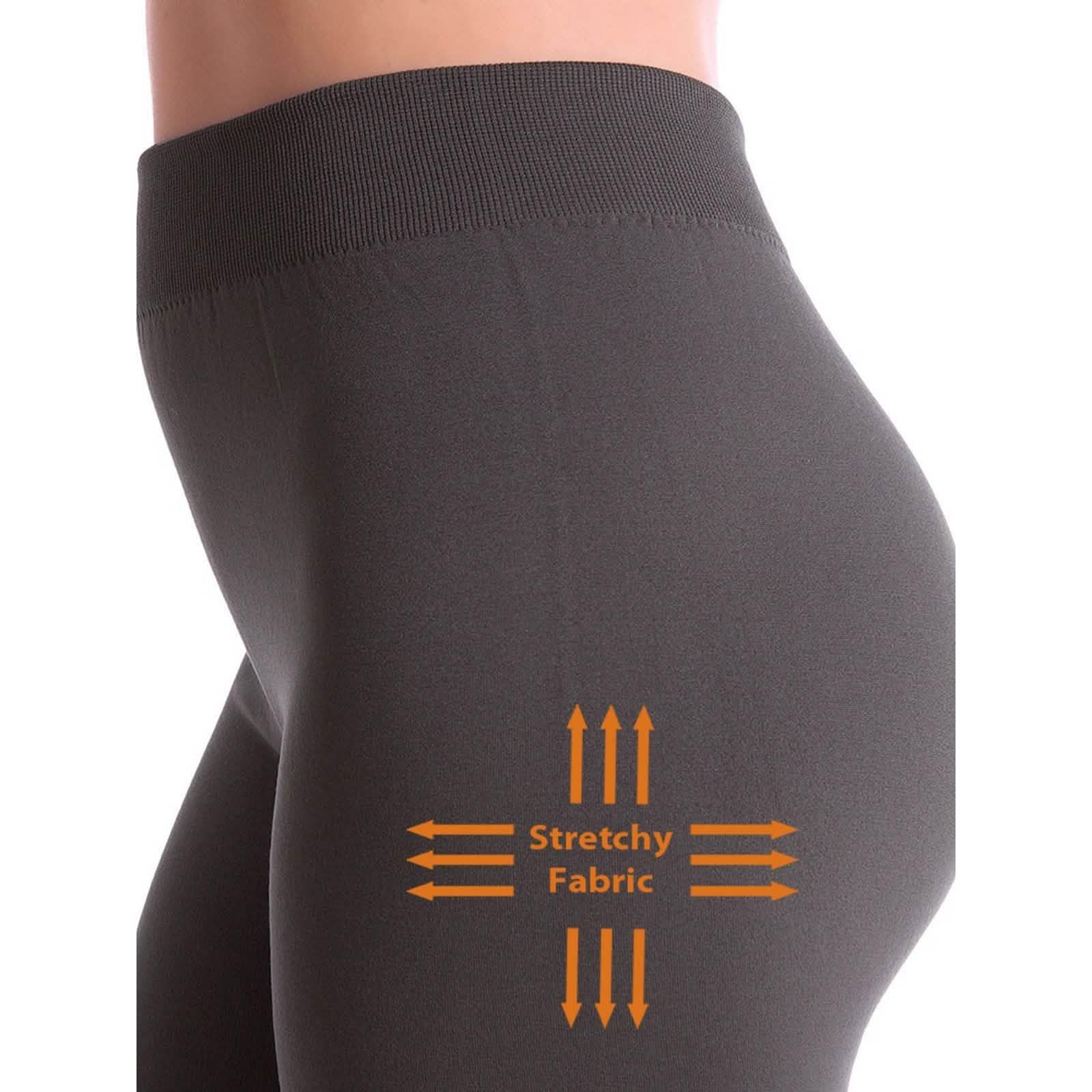 5-Pack: Women's Premium Fleece-Lined Leggings - FreshFinds