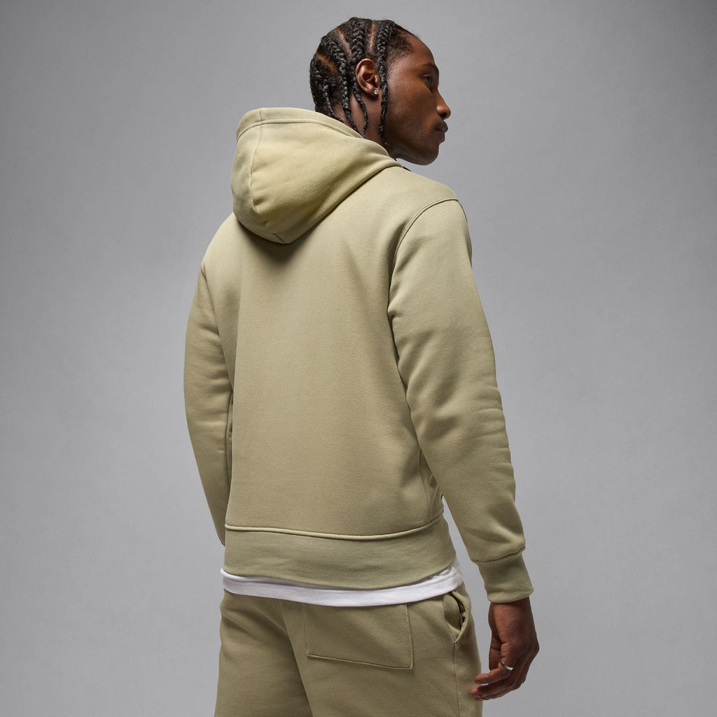 Air Jordan Mens Brooklyn Fleece Pullover Hoodie - Medium Khaki - FreshFinds
