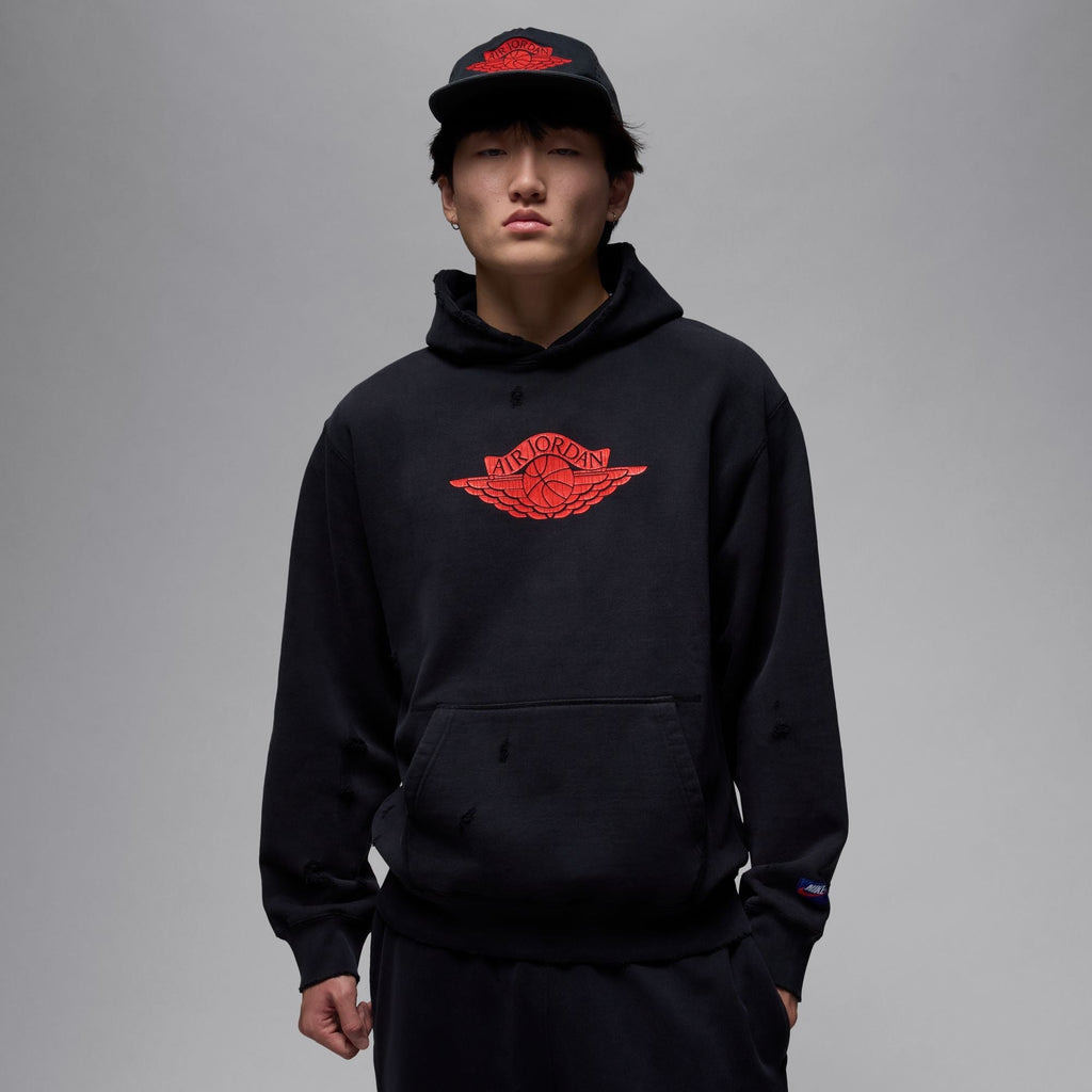 Air Jordan Mens Rare Air Hoodie - Black - FreshFinds