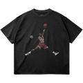 Basketball Garment Dyed Streetwear Tee 260 GSM Cotton T Shirt For Athleisure And Casual Wear - FreshFinds