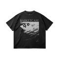 Basketcase Garment Dyed Raw Hem Streetwear Shirt 260GSM Cotton Black Tee With Edgy Faded Hem - FreshFinds