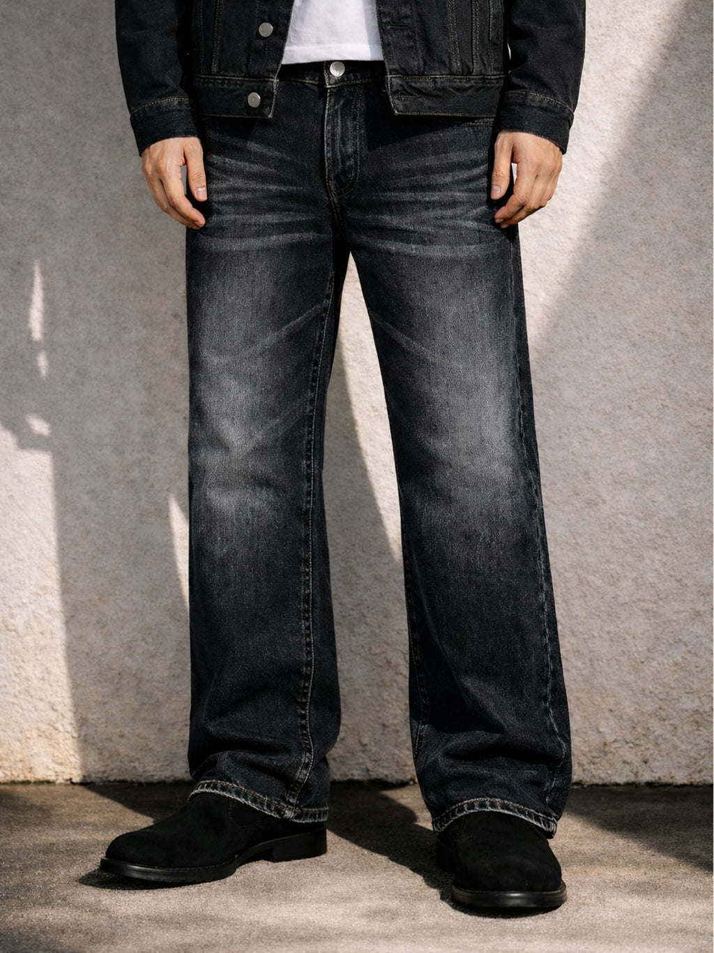 BLACK BOOTCUT DENIM - FreshFinds
