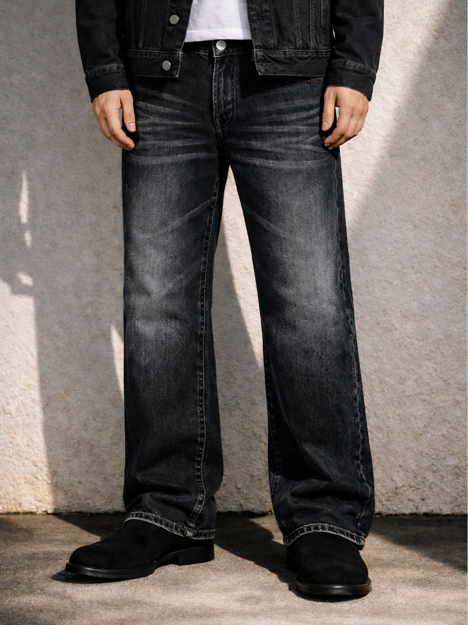 BLACK BOOTCUT DENIM - FreshFinds