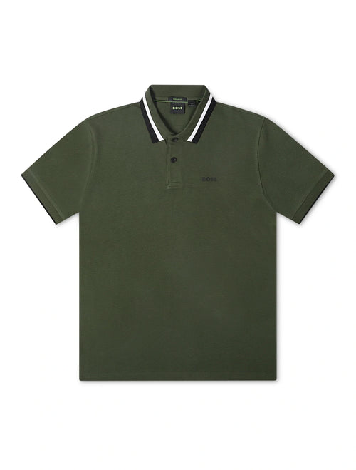 Boss Green Paddy AP Heritage Polo - Hunter - FreshFinds