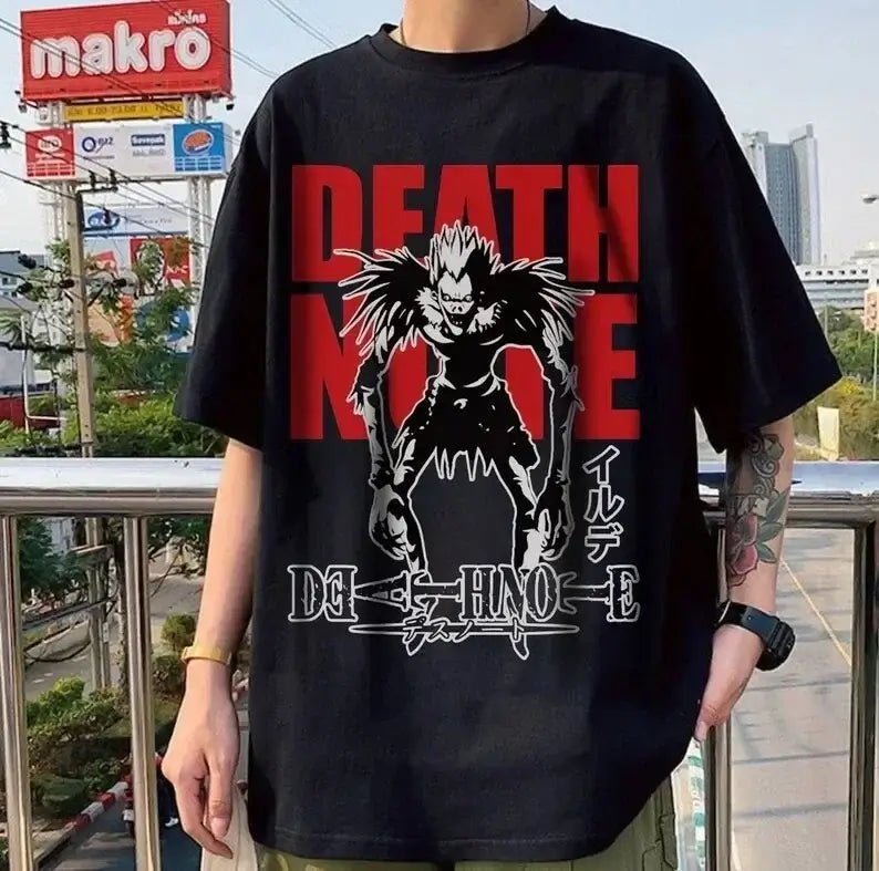 Death Note T-shirt: Anime Manga Unisex Graphic Tee - FreshFinds