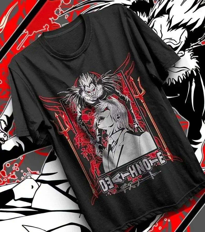Death Note T-shirt: Anime Manga Unisex Graphic Tee - FreshFinds