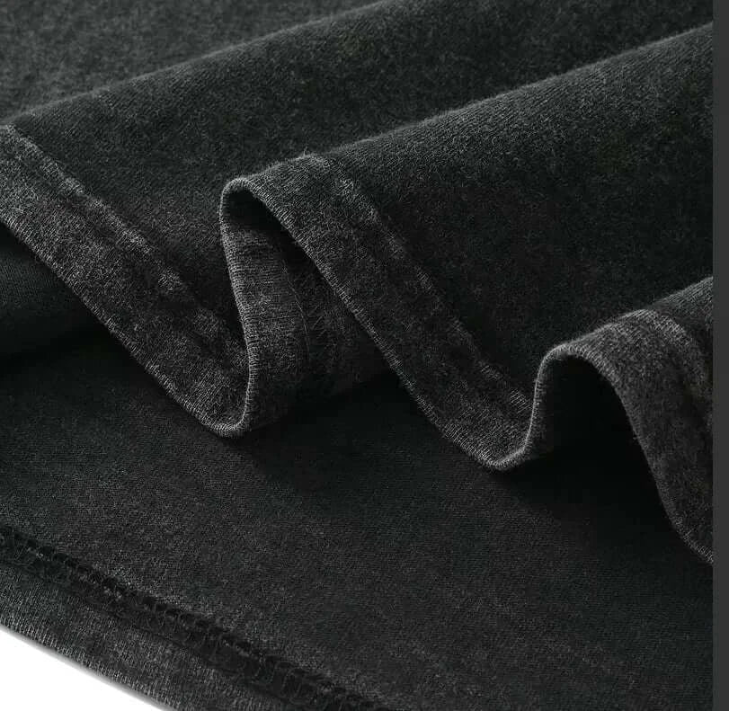 Demon Slayer Kokushibo T-shirt Vintage Washed Cotton Tee - FreshFinds