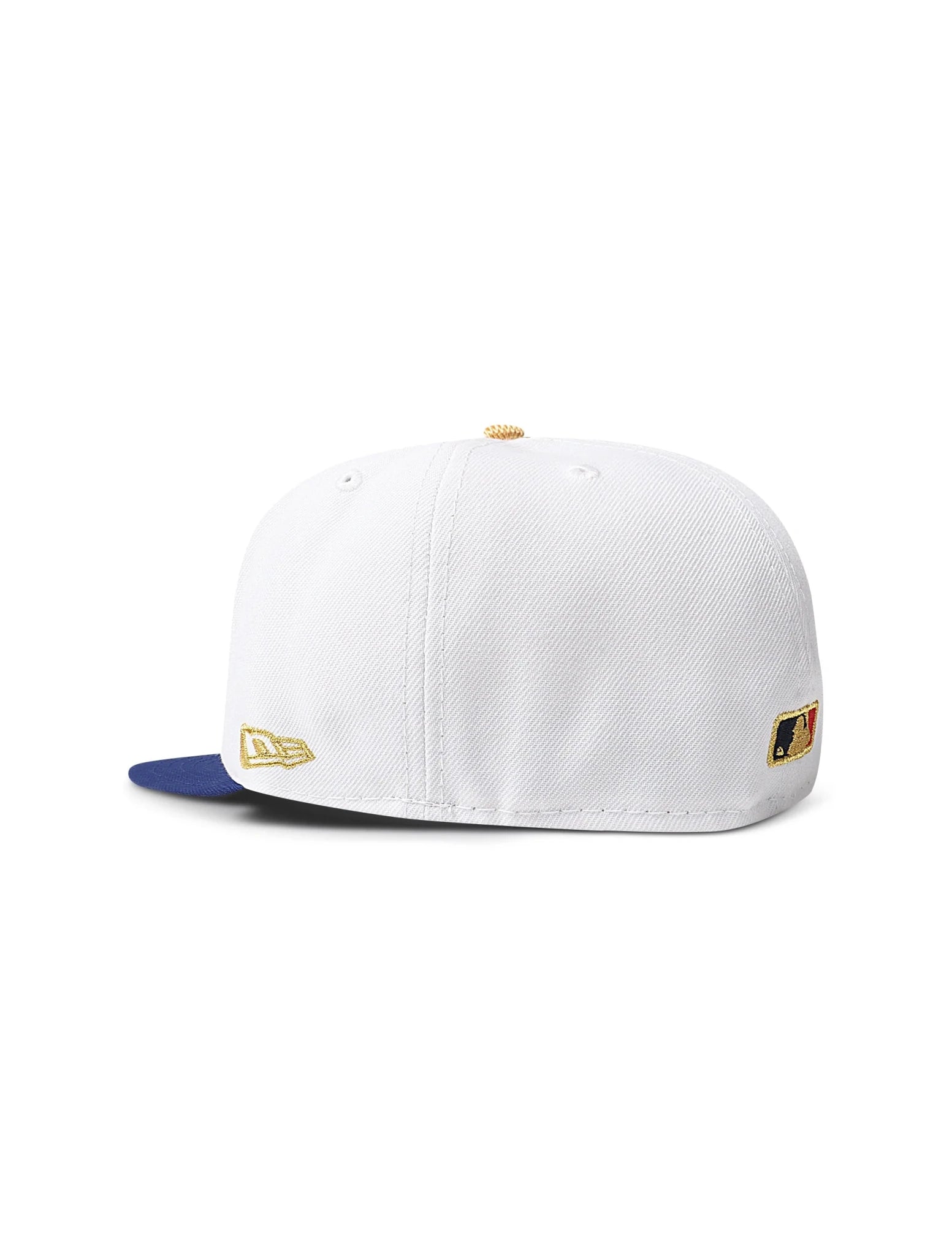 New Era 5950 LA Dodgers World Series Champions Hat - Chrome/Gold - FreshFinds