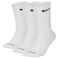 Nike Adult 3 - Pack Everyday Plus Cushioned Socks - White - FreshFinds