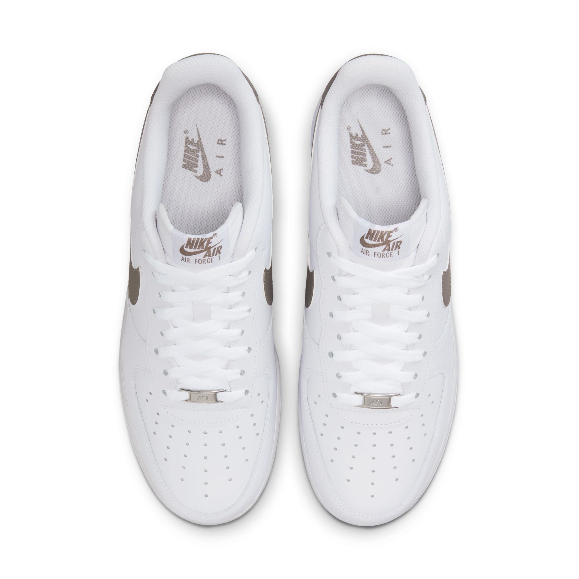 Nike Mens Air Force 1 '07 - White/Cave Stone - FreshFinds
