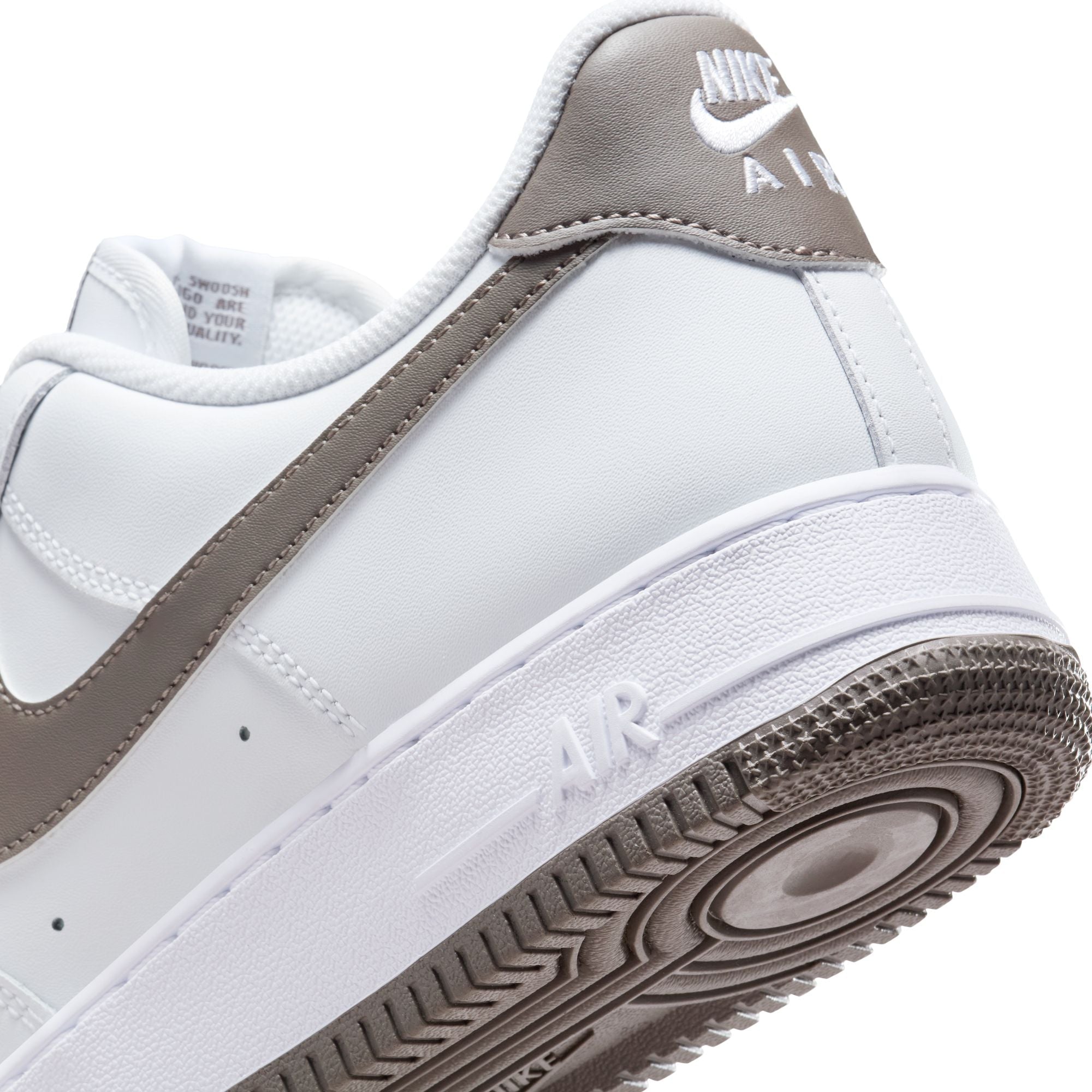 Nike Mens Air Force 1 '07 - White/Cave Stone - FreshFinds