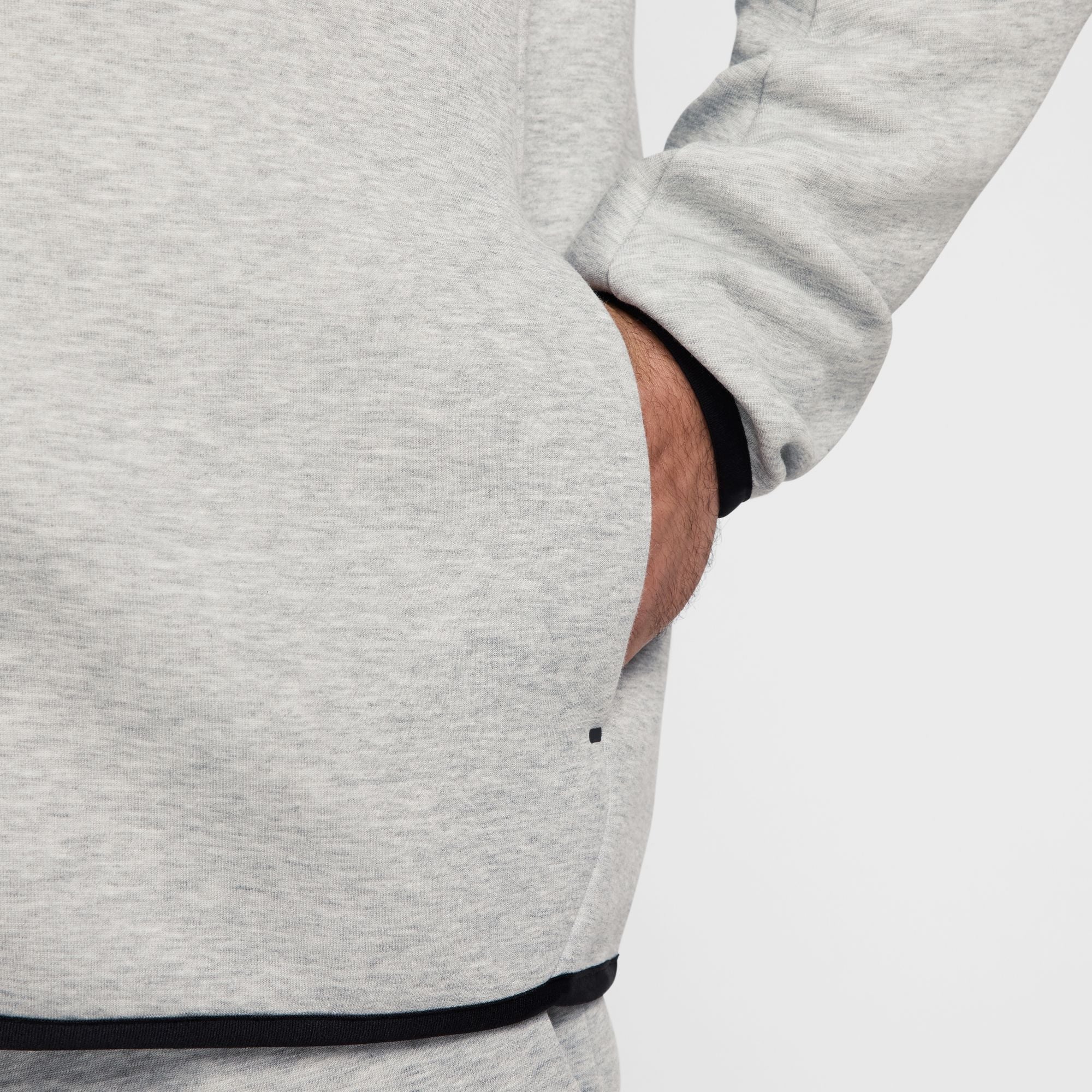 Nike Mens Tech Fleece Hoodie - Heather Grey - FreshFinds