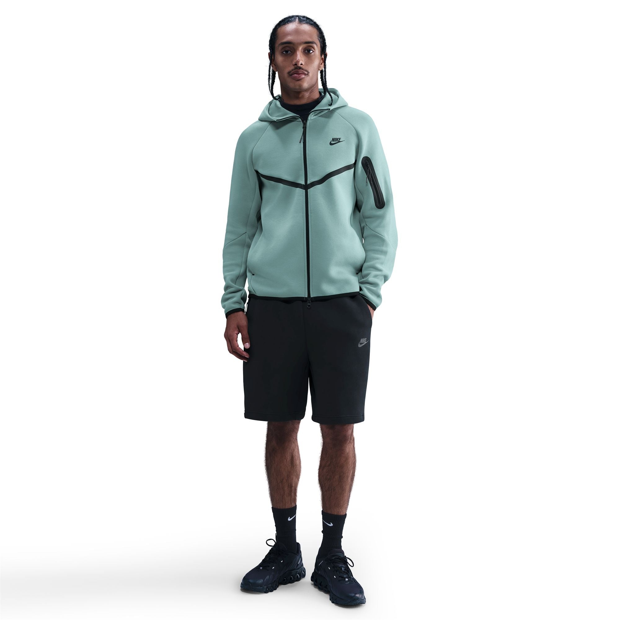 Nike Men's Tech Fleece Zip - Up Hoodie - Cannon - FreshFinds