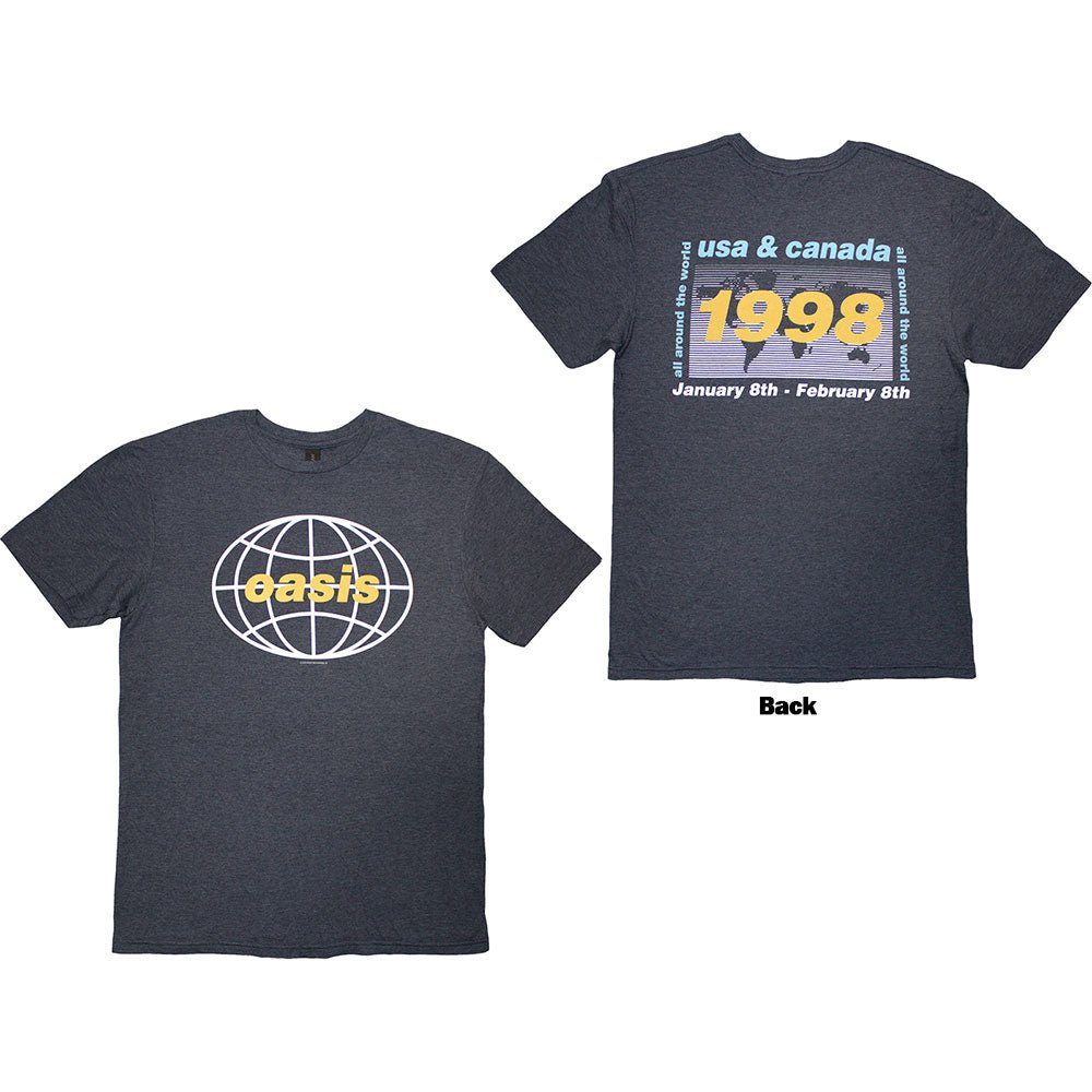 Oasis 1998 World Tour - USA/Canada [T-Shirt] - FreshFinds