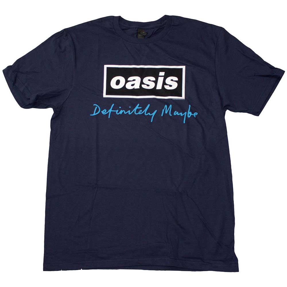 Oasis Definitely Maybe Text Logo [T-Shirt] - FreshFinds