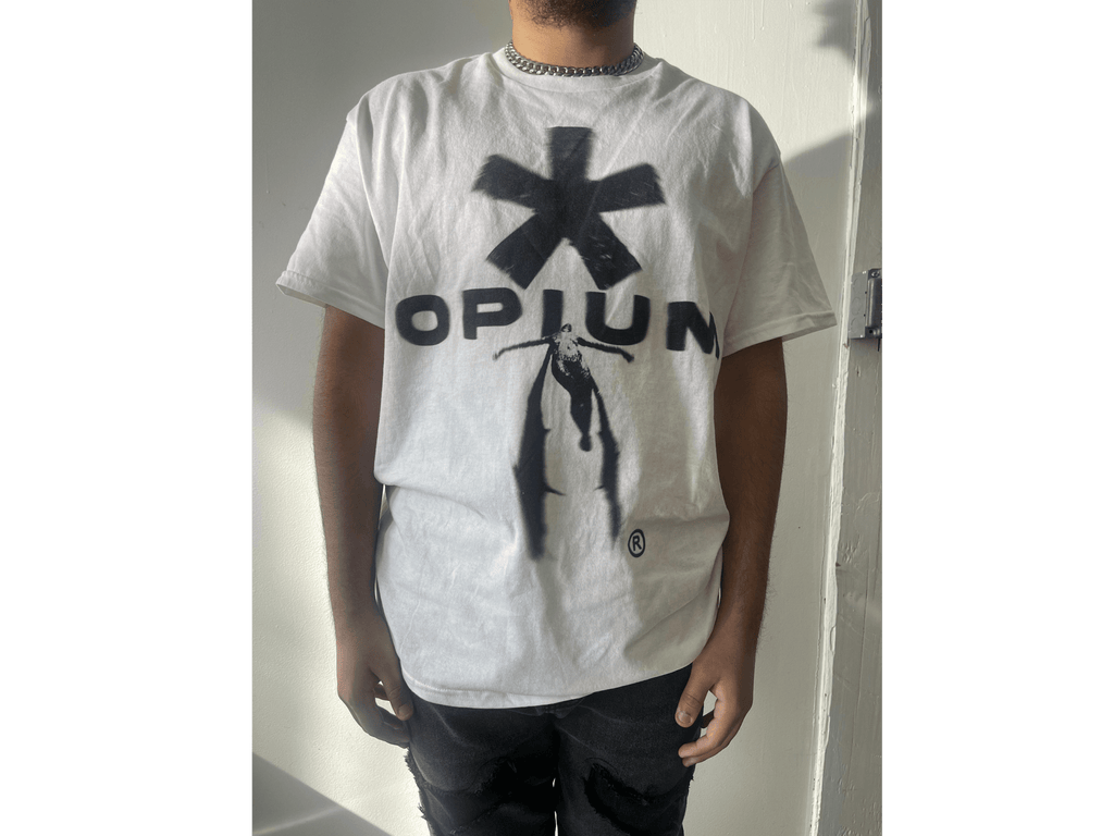 Opium Angel Streetwear Tee Cotton True To Size Unisex Short Sleeve Shirt - FreshFinds