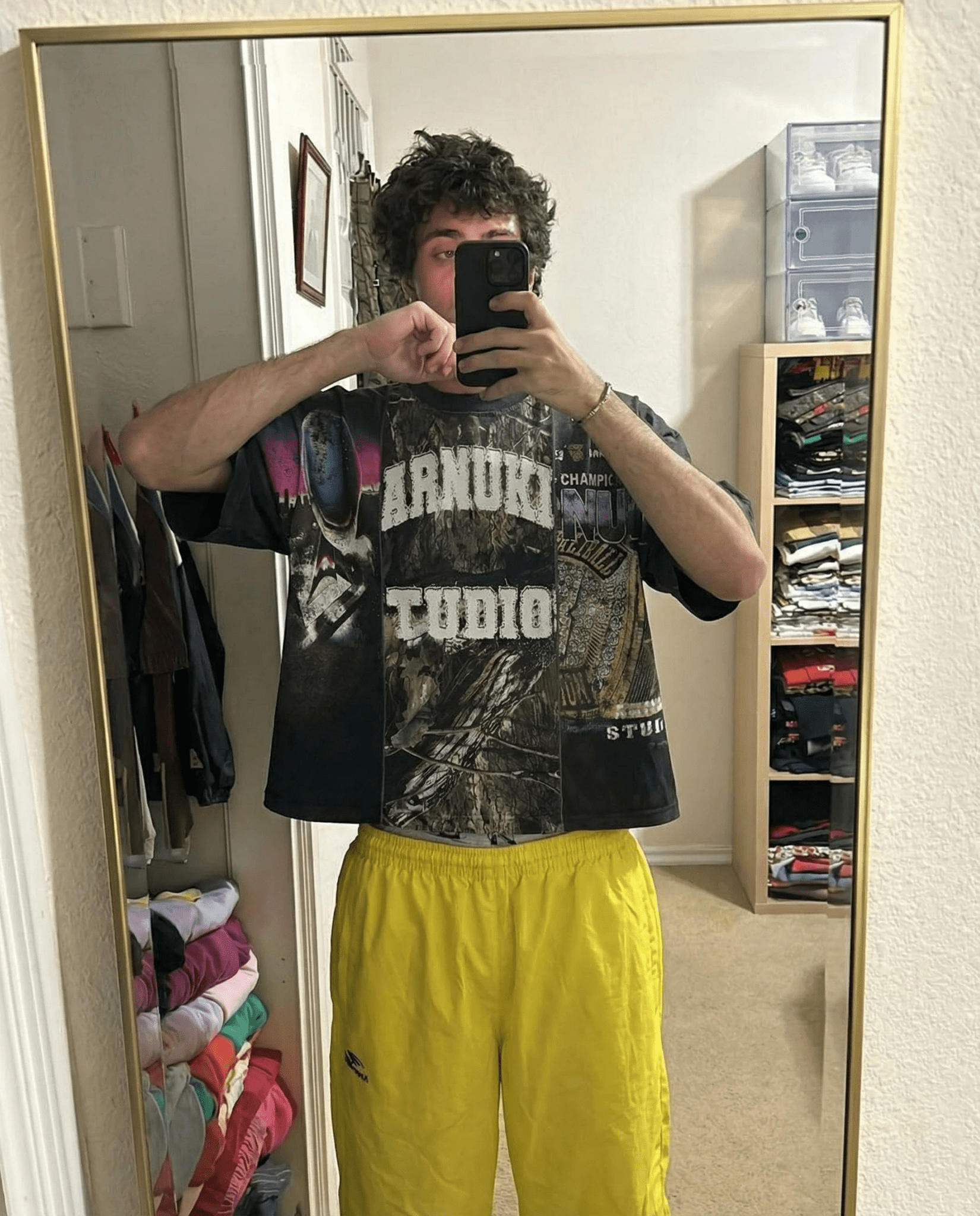 Prime Streetwear Cropped Boxy Tee Cotton 350GSM DTG Print Oversized Fit - FreshFinds