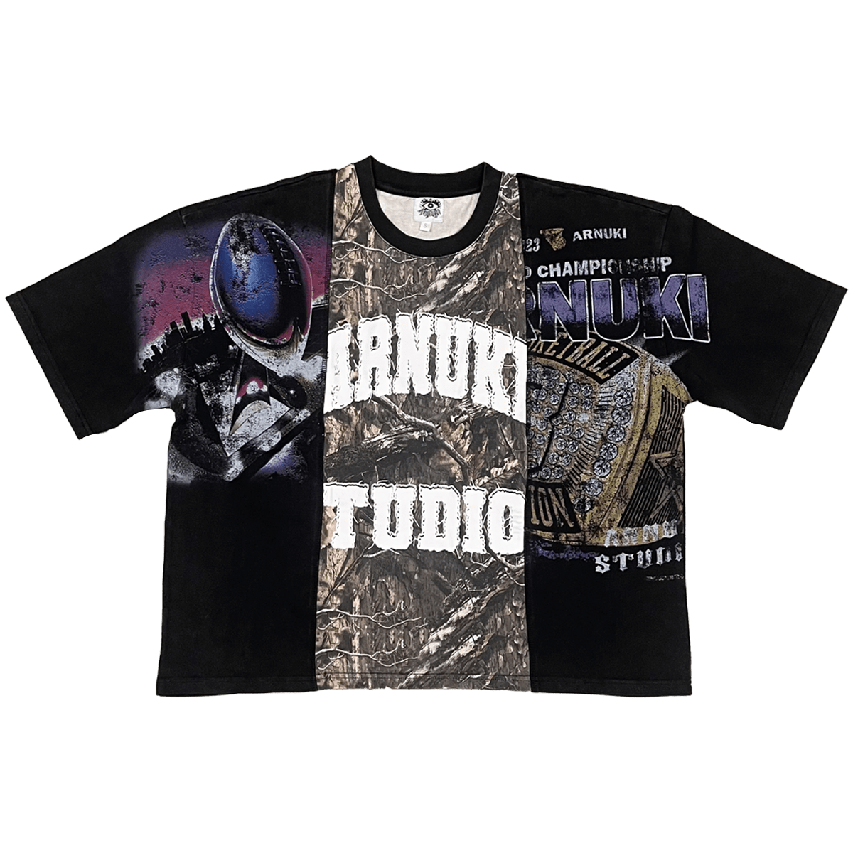 Prime Streetwear Cropped Boxy Tee Cotton 350GSM DTG Print Oversized Fit - FreshFinds