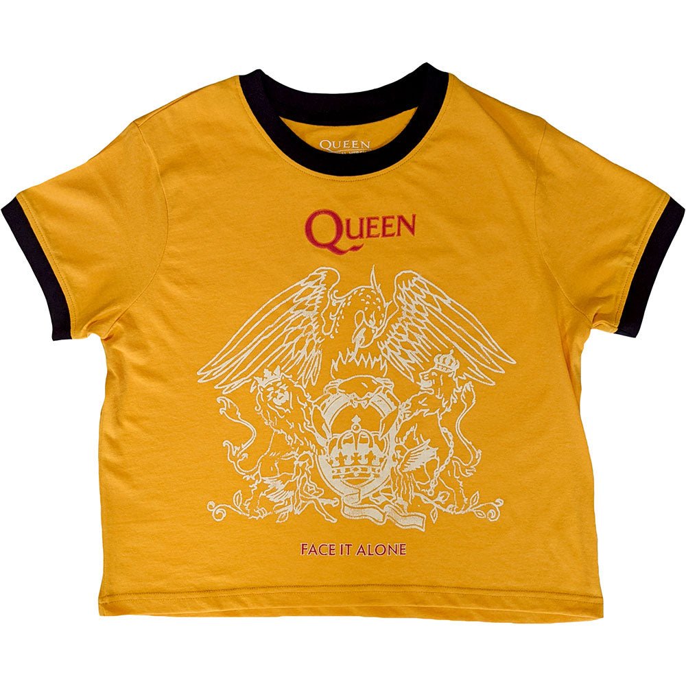 Queen Face It Alone Crest [Short Sleeve Tee] - FreshFinds