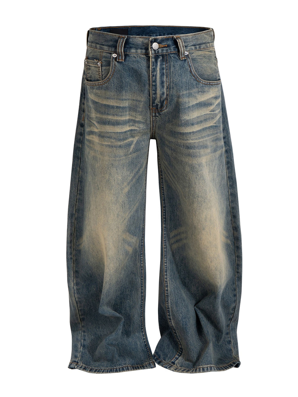 SANDWASH BAGGY DENIM - FreshFinds