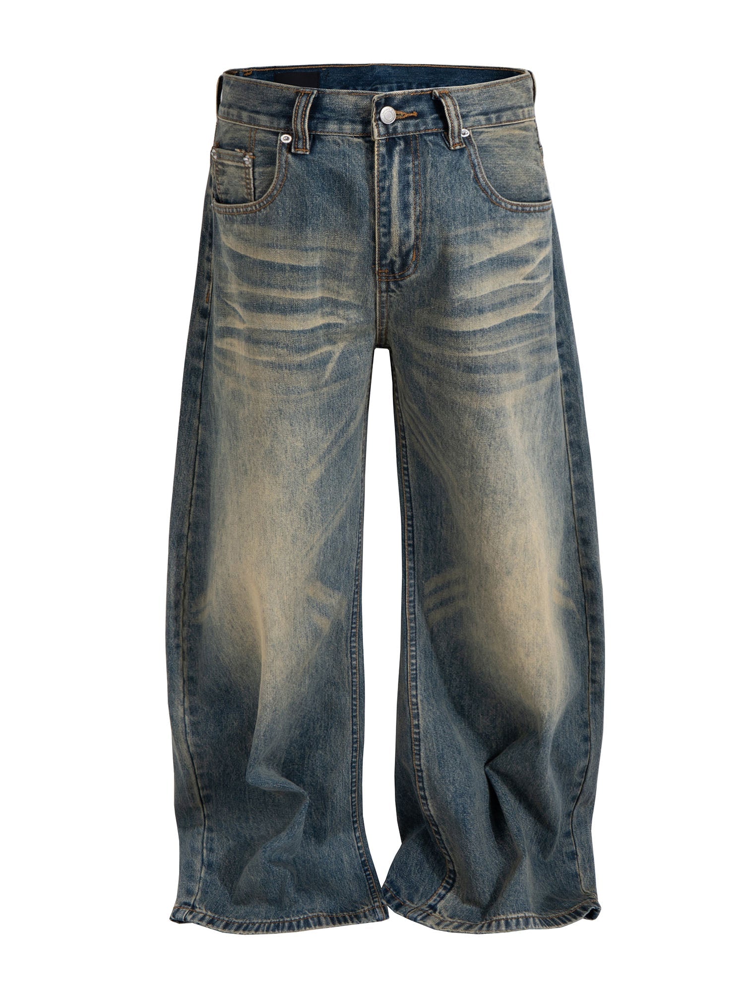 SANDWASH BAGGY DENIM - FreshFinds