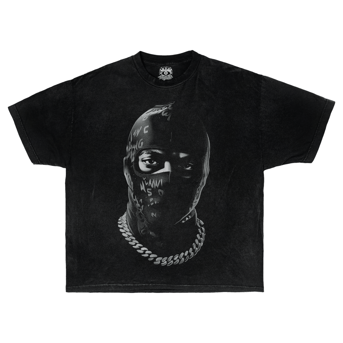 Shiesty V2 Streetwear Tee Black 180GSM Cotton Short Sleeve T Shirt Casual Fit - FreshFinds