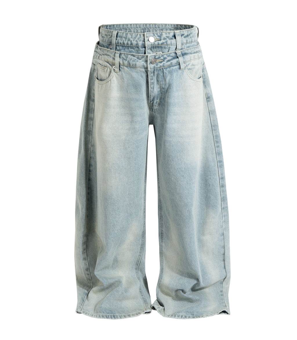 STONE DOUBLE DENIM - FreshFinds