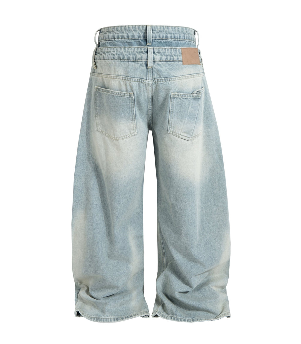STONE DOUBLE DENIM - FreshFinds