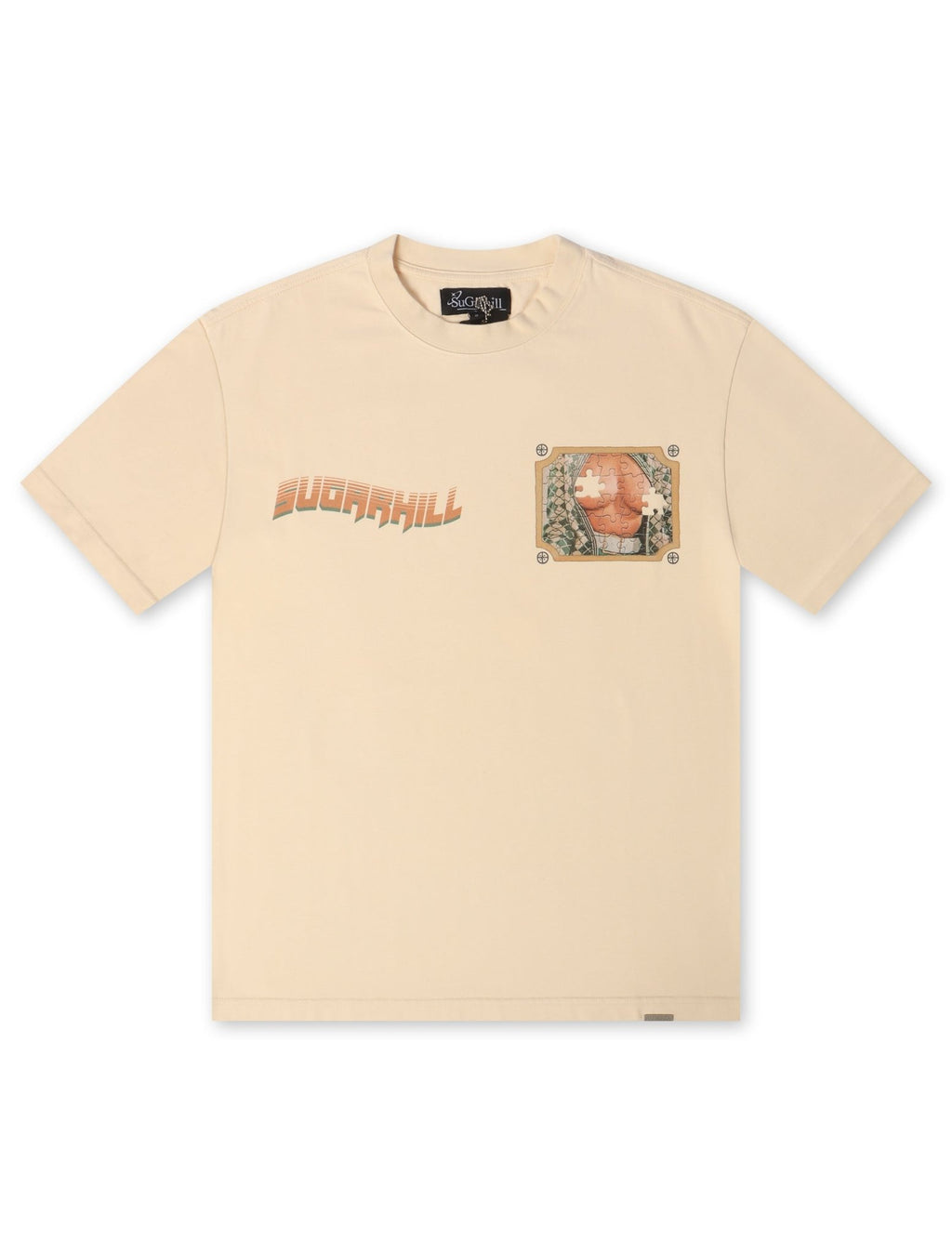 Sugarhill Jigsaw Tee - Cream - FreshFinds