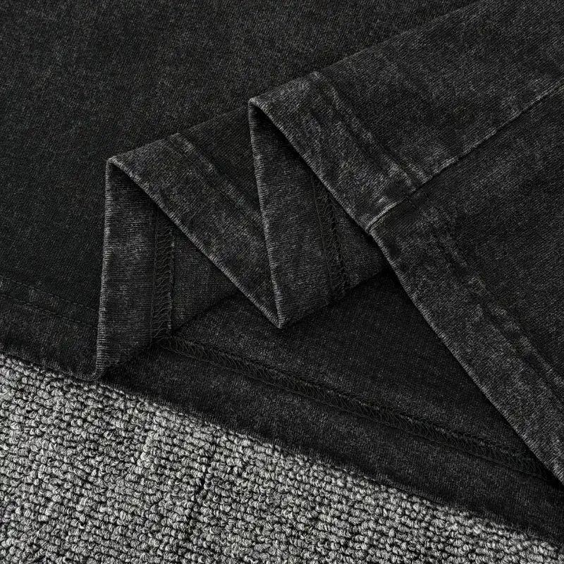 Washed Vintage Akaza T-shirt Demon Slayer Manga Graphic - FreshFinds