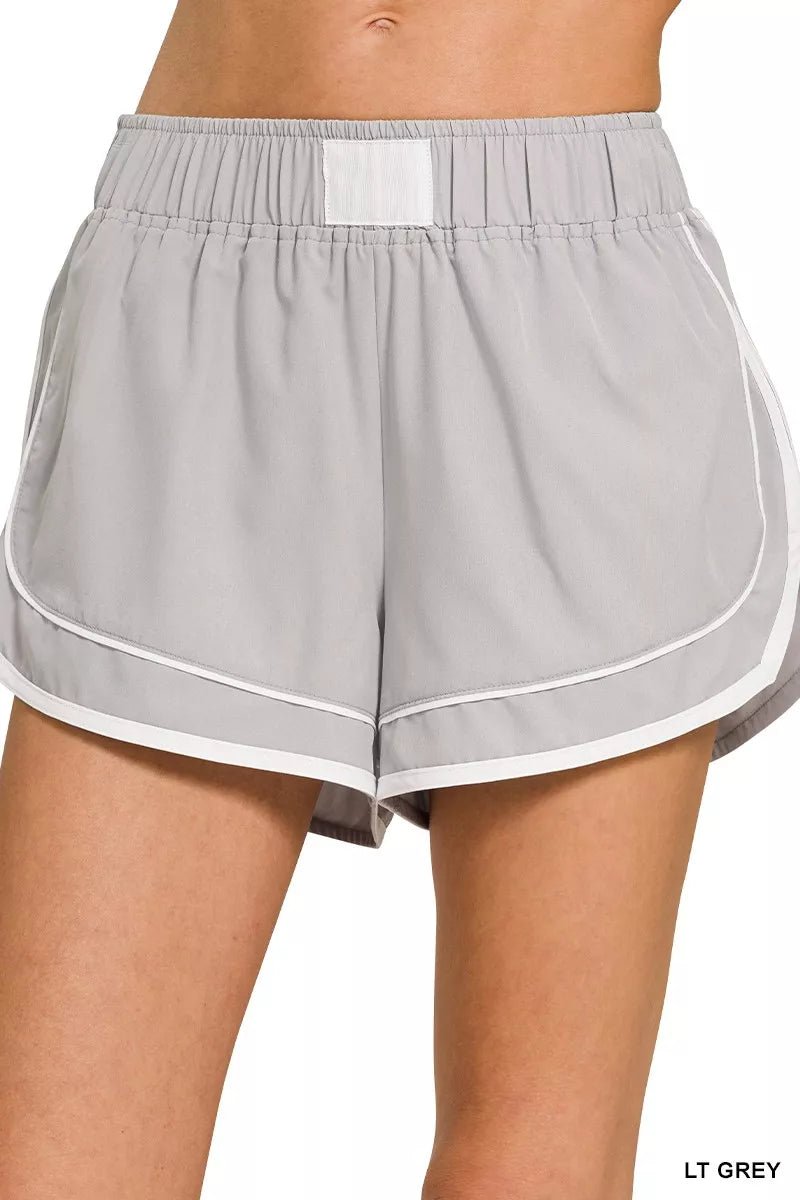 Zenana Soft Woven Lined Dolphin Shorts - FreshFinds